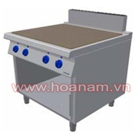 1 module electric range with induction cooking pla