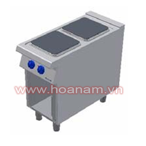 Electric range with 2 square plates G0330