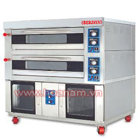 Lò nướng điện 3 tầng 8 khay ủ lạnh