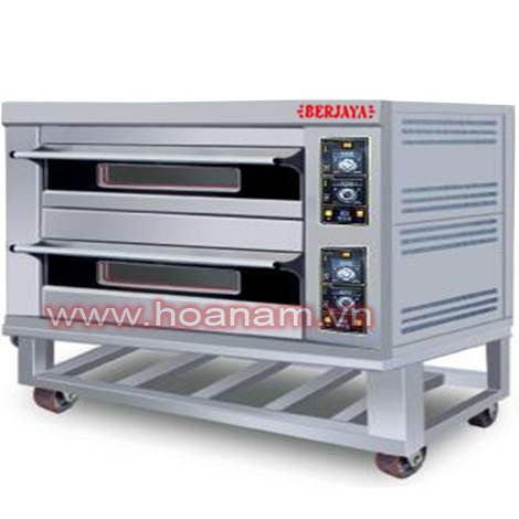 Lò nướng Gas 2 tầng thép không gỉ