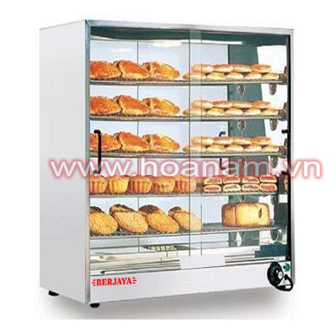 Tủ trưng bày giữ ấm 2 cửa trượt dài 560