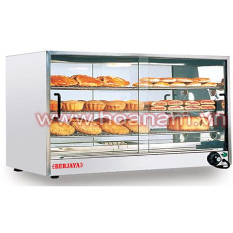 Tủ trưng bày giữ ấm 2 cửa trượt dài 1.000